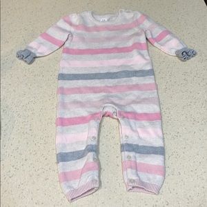 Baby gap girls sweater onesie